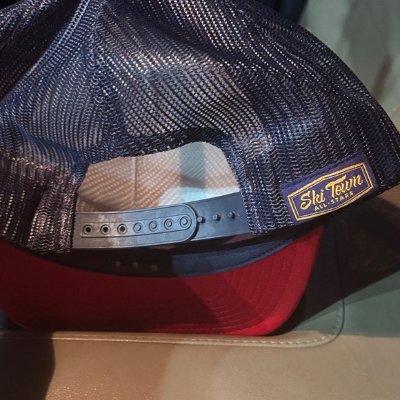 Vail Ski Town All-Stars Red and Gold Hat - Picture 2 of 4